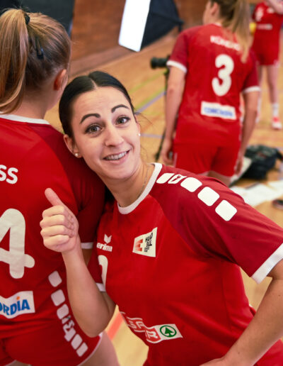 Medientermin der Handball-Frauen-Nationalmannschaft im November 2019.